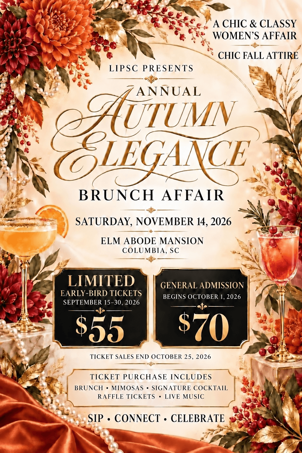 Annual Autumn Elegance Brunch Affair